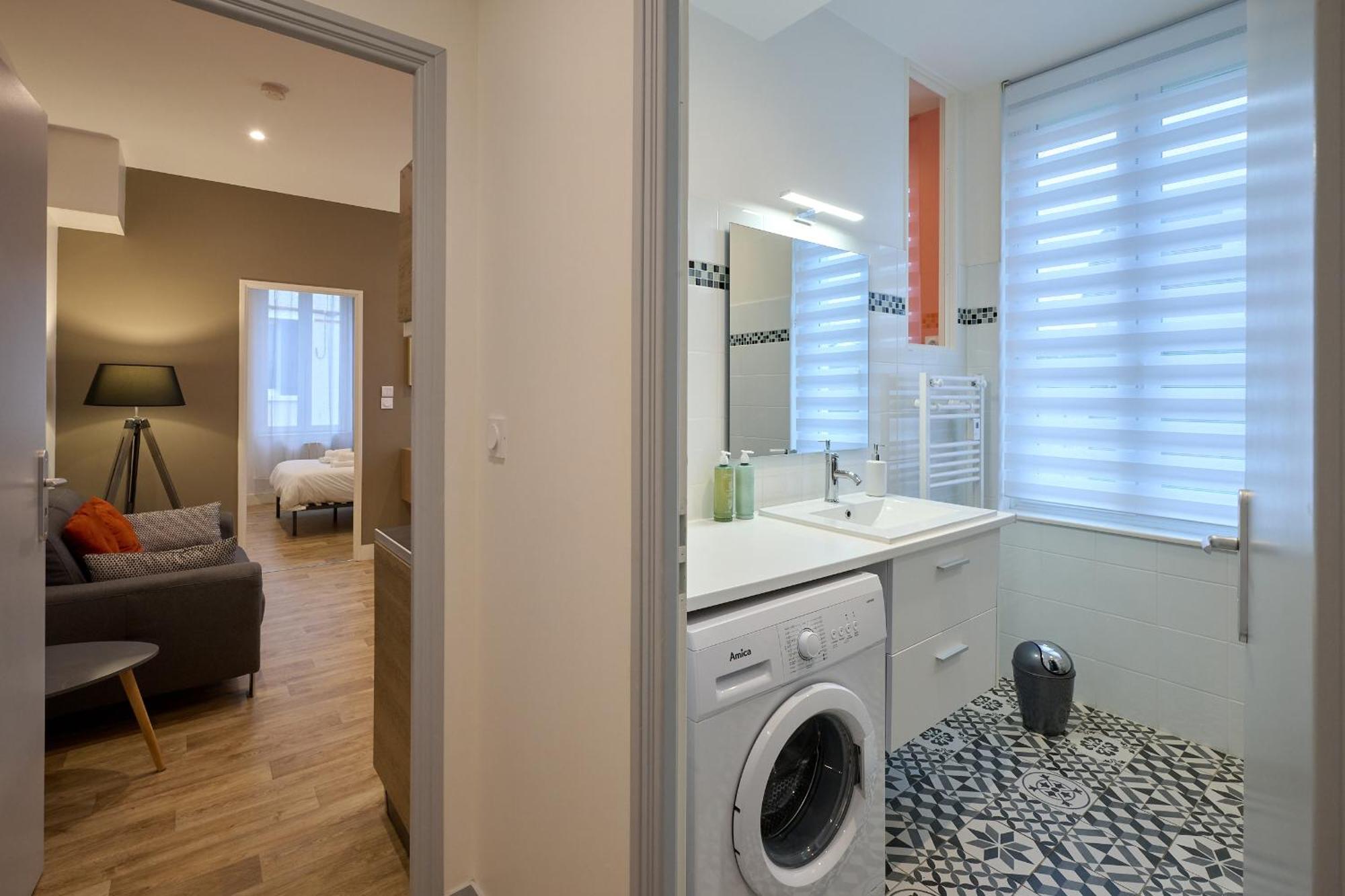 Le Faidherbe Style Appart' Hotel - Wifi Gratuit - Parking Gratuit Calme Et Lumineux 讷韦尔 外观 照片